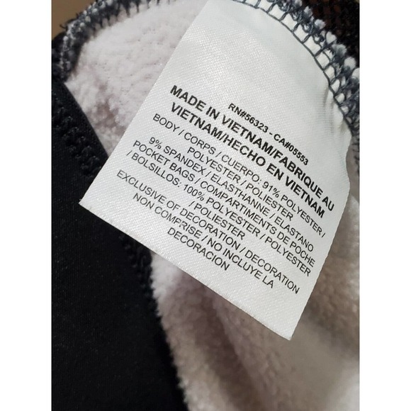 Nike Womens Therma Fleece Training Pants Dri Fit Gray Drawstring Size XL - Picture 8 of 10